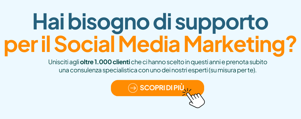 Banner Consulenza Social Media Marketing